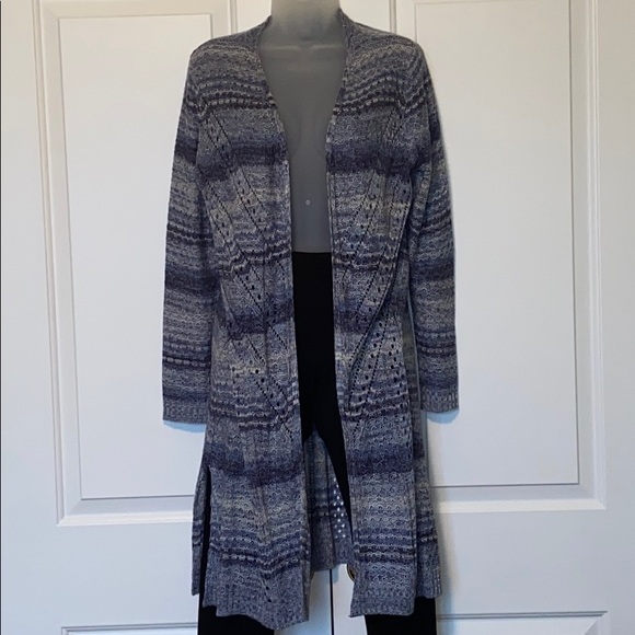 New Directions Cardigan Duster Sweater - Picture 2 of 5